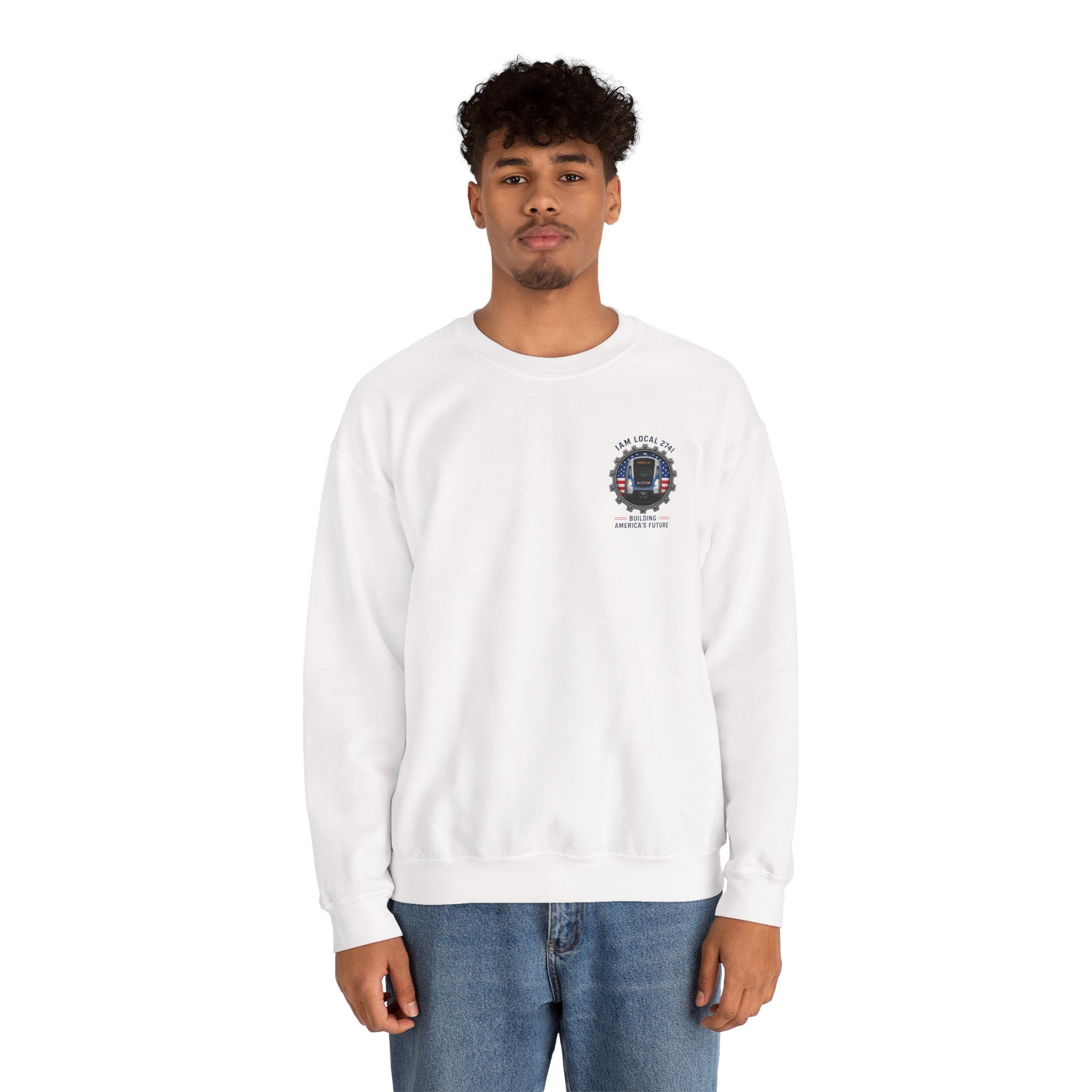 Union Pride Sweatshirt — "I Am Local 2741" 250 Years American Innovators Crewneck
