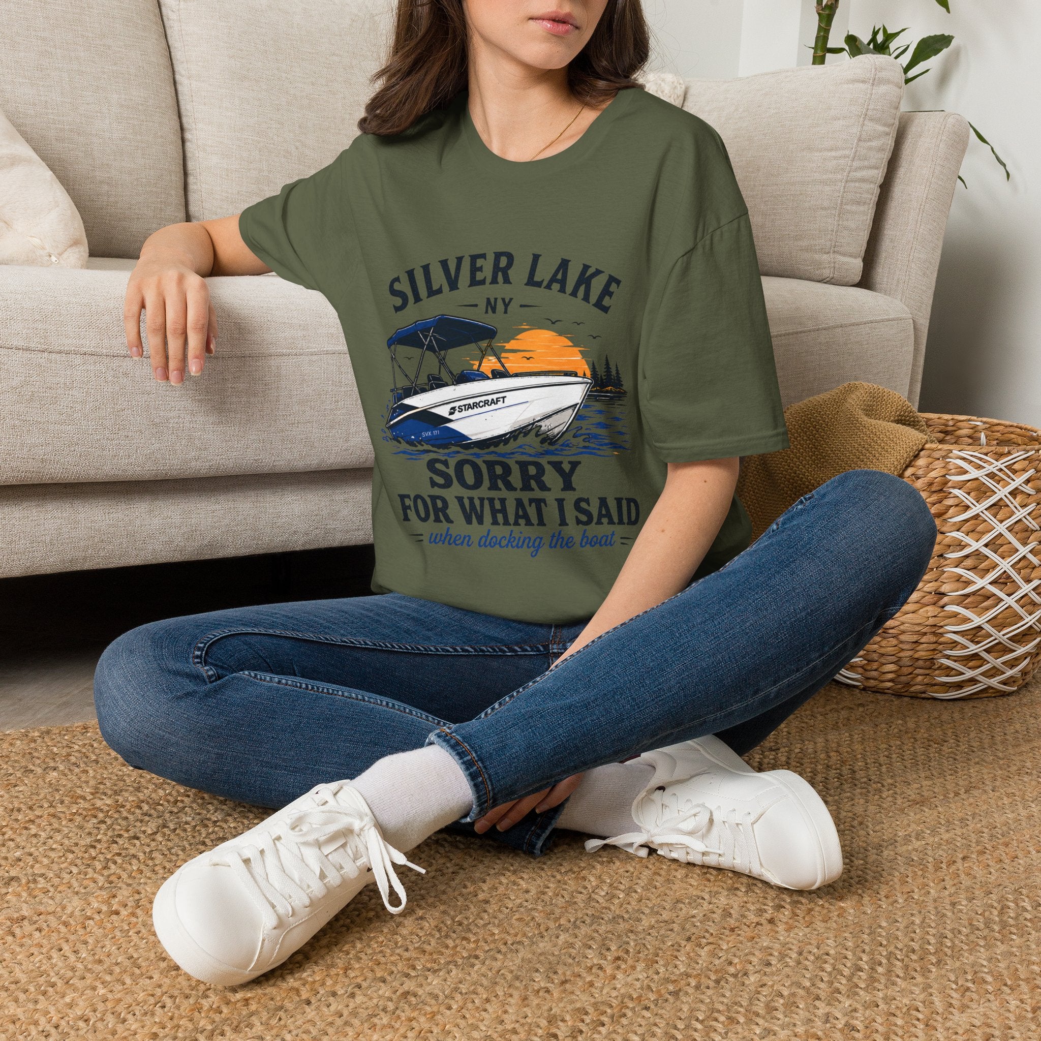 Silver Lake NY “Sorry What I Said When I Was Docking” T-Shirt