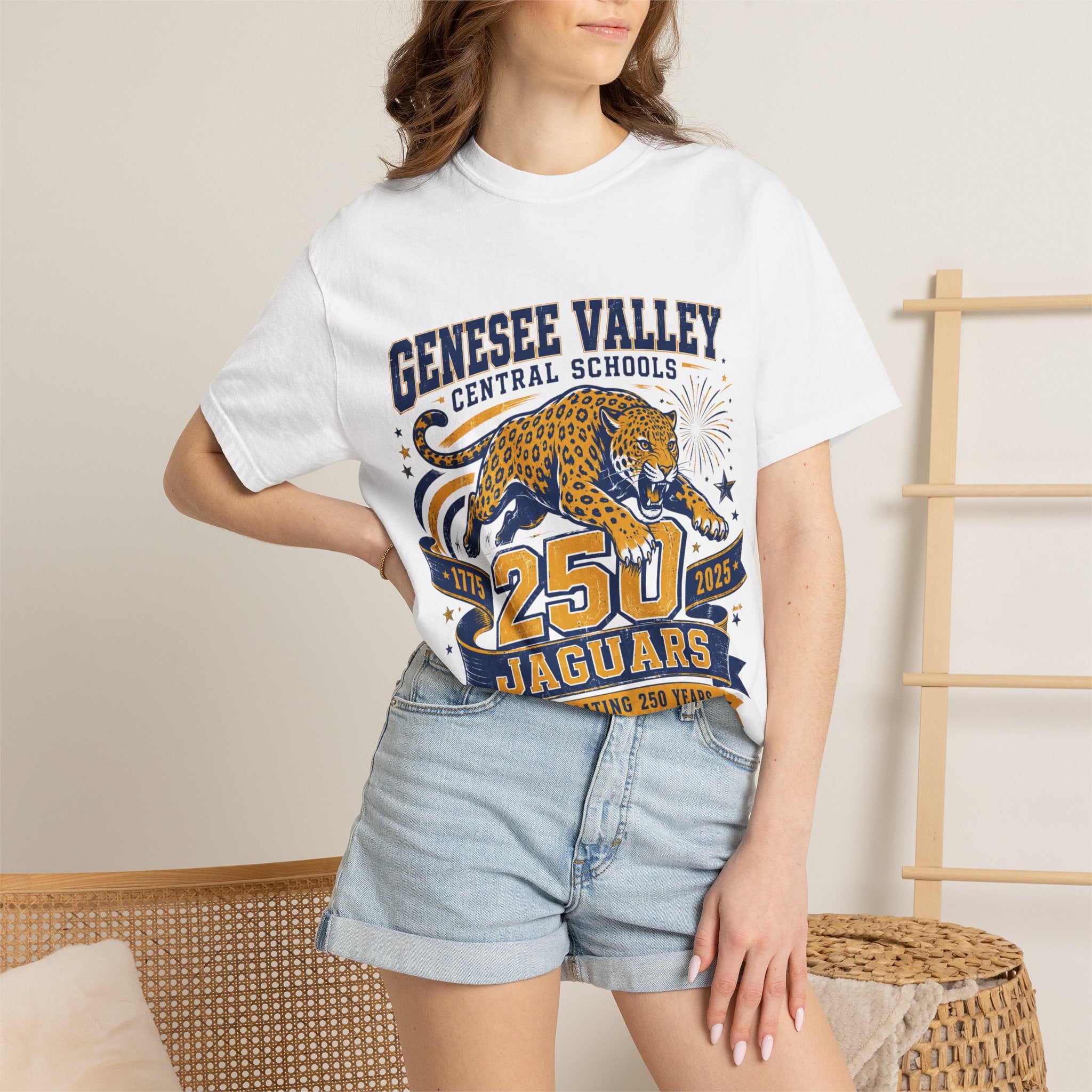 Genesee Valley Jaguars 250th Anniversary T-Shirt