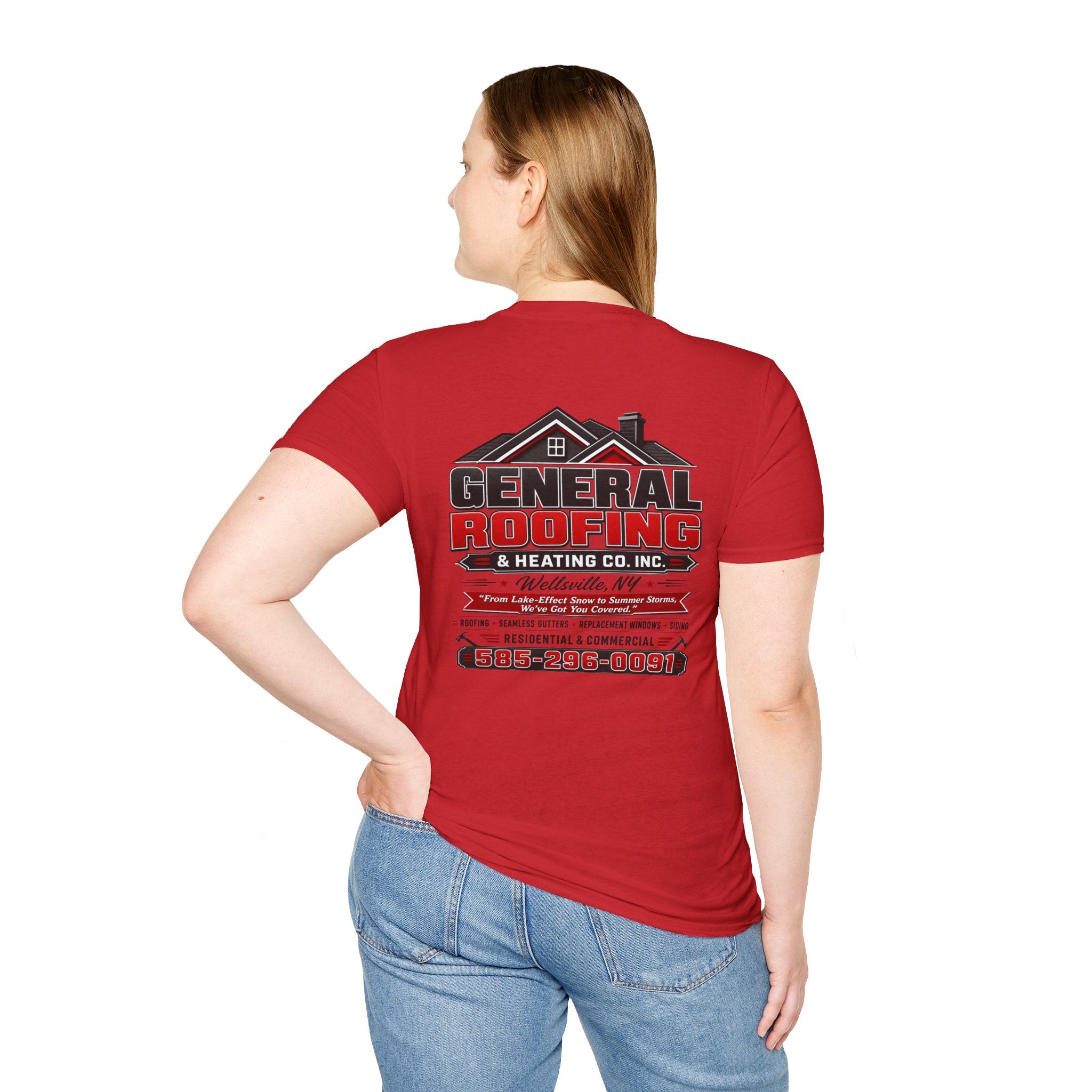 "General Roofing" Logo Tee | Construction Trades Workwear