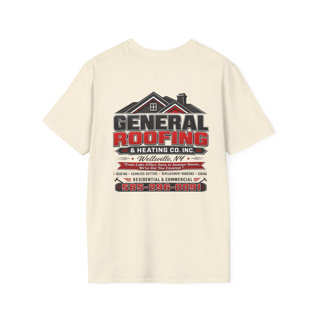 "General Roofing" Logo Tee | Construction Trades Workwear