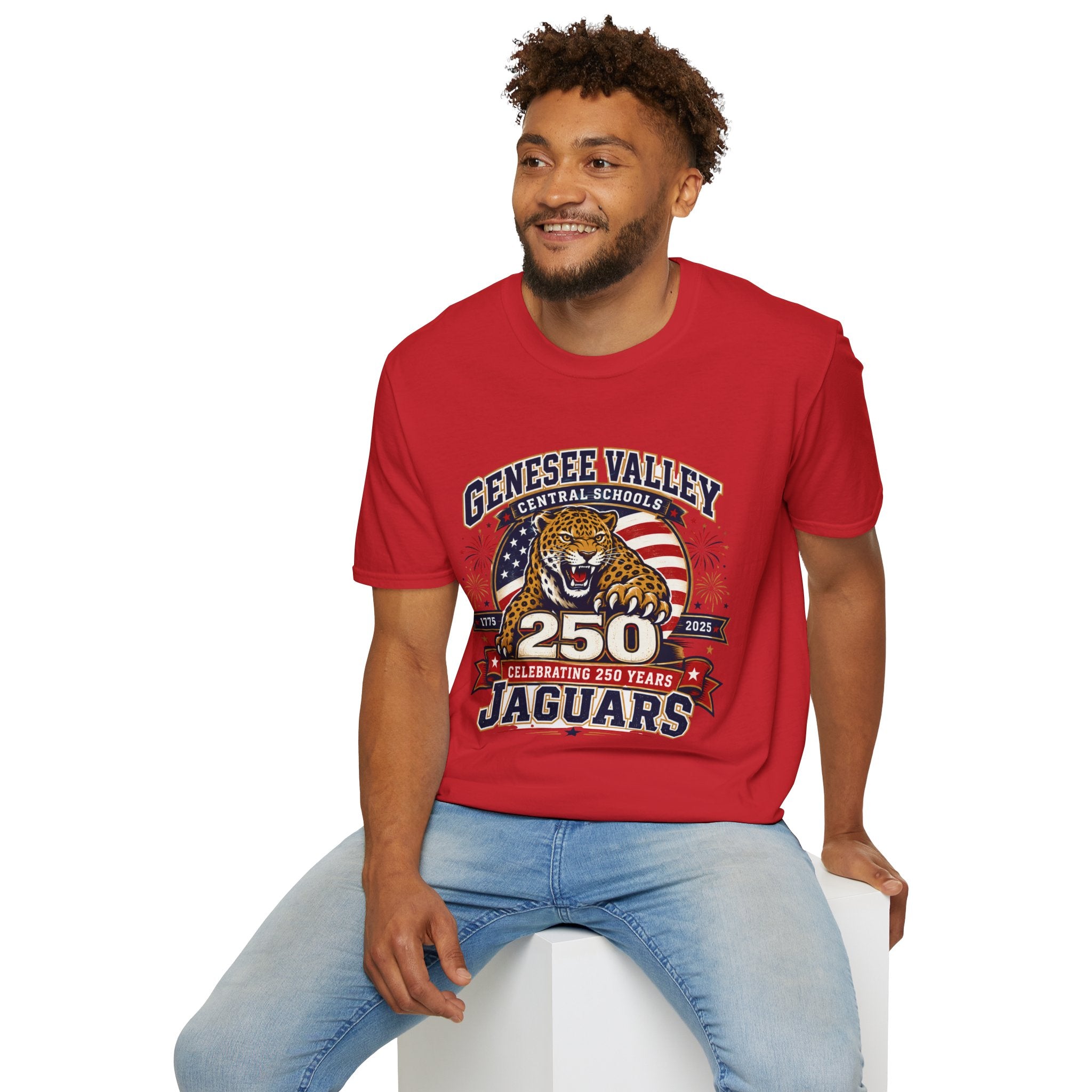 Genesee Valley Jaguars 250th Anniversary T-Shirt